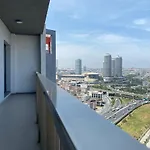 High Rise Apartment Suite With Balcony