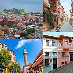 Istanbul Old City Colorful Houses Balat Petrion Hotel