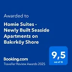 Homie Suites - Newly Built Seaside Apartments On Bakirkoey Shore