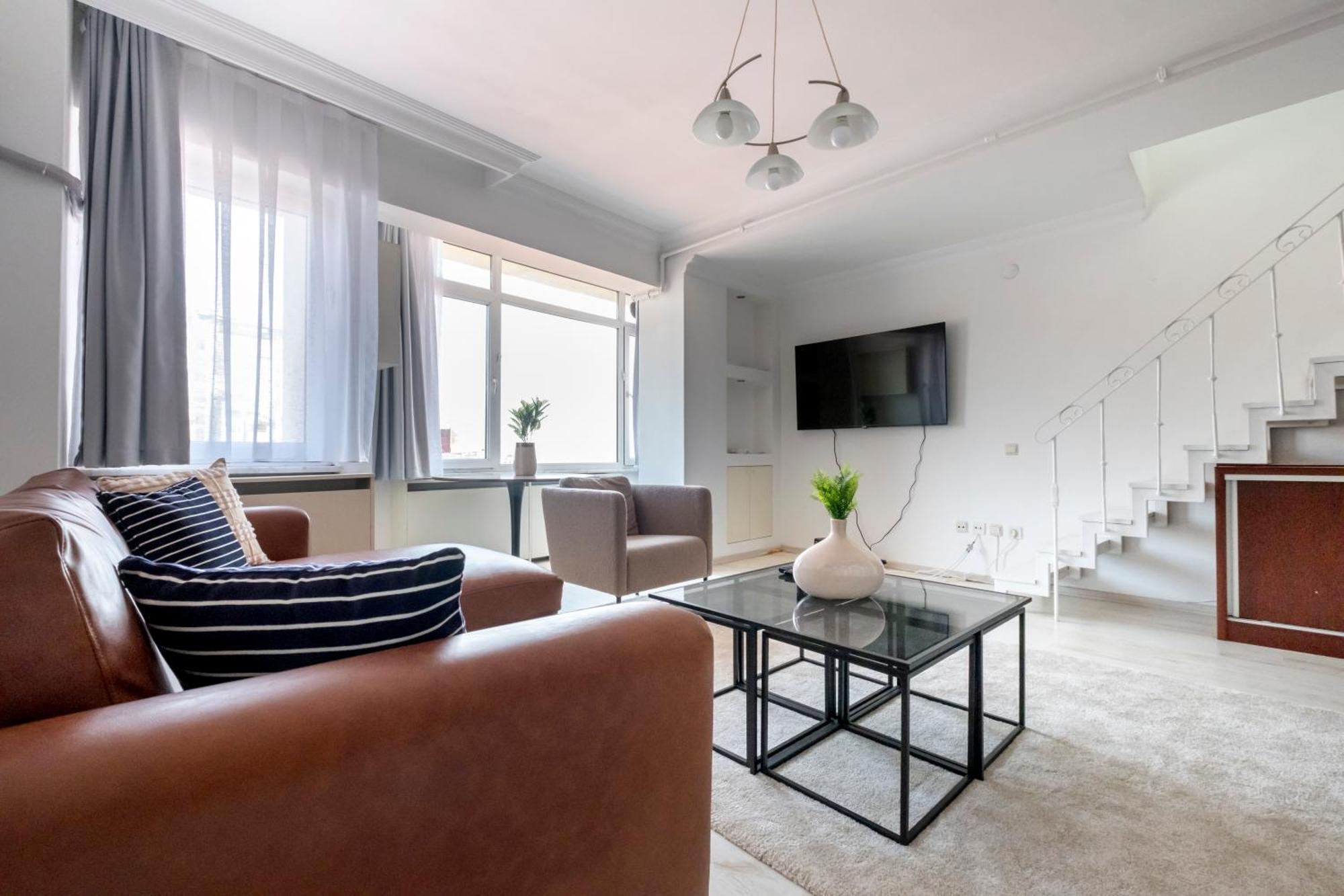 Bosphorus View W Private Terrace Daire İstanbul